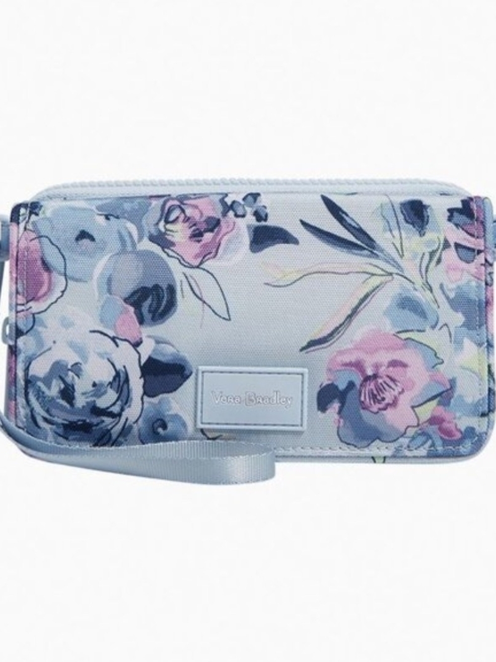 VERA BRADLEY RFID Fresh Cut Bouquet Pastel Wristlet/Clutch/Wallet